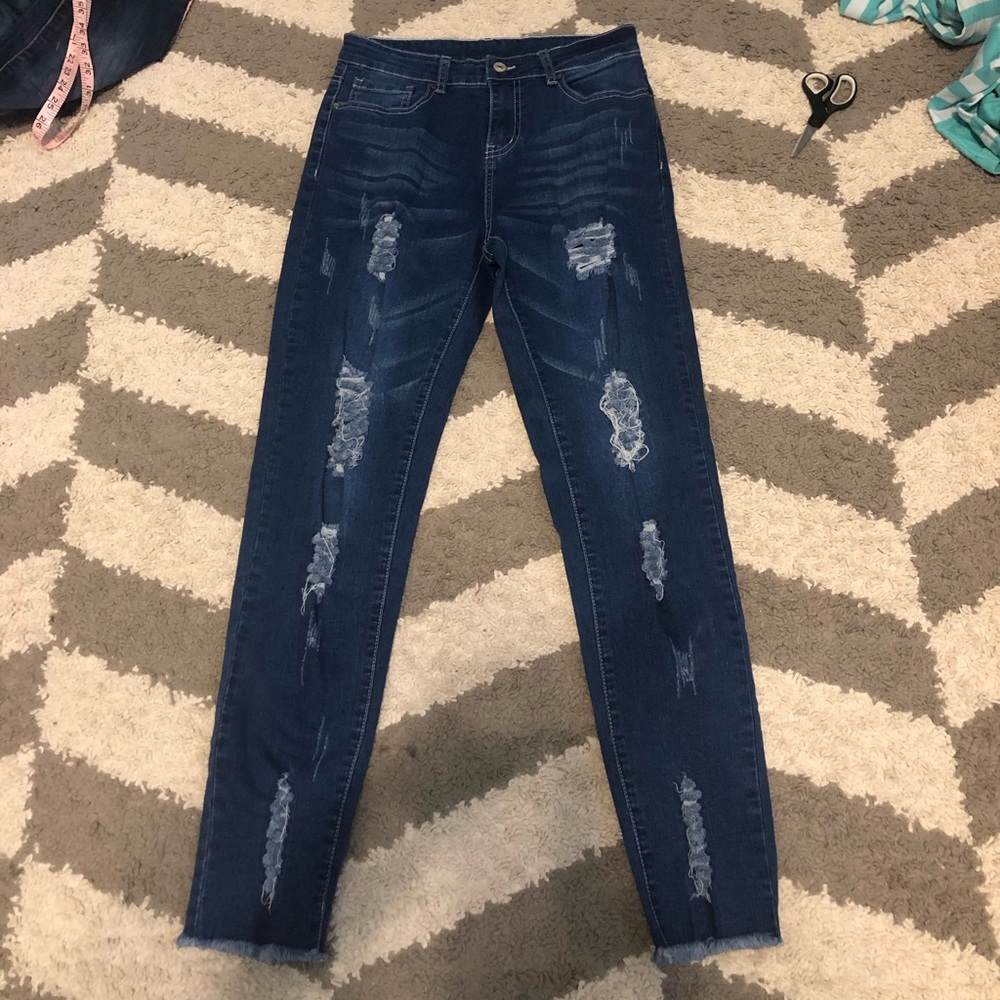 Bnwt Leopard Patch Jean